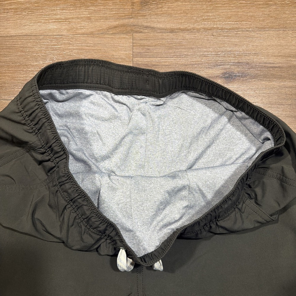 Vuori Mens LARGE Lined Kore Jogger Pants Grey Elastic Waist Drawstring V456 - Picture 6 of 12